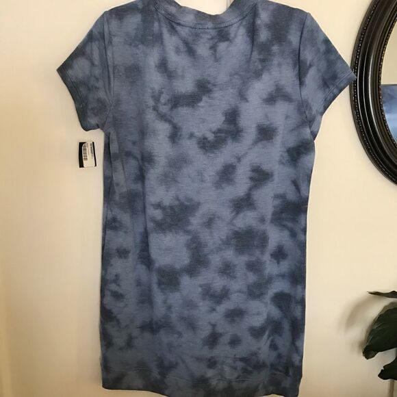 Ideology Tie-Dye Short Sleeve Casual Tunic Top - Picture 8 of 8